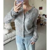Plataz South Oil Heavy Industry Glid Light Long Sleeve Knit Shirt 24 Autumn And Winter Gentle Set Long-Sleeved Coat