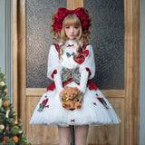 Plataz Design Winter Orgy Lolita Lolita Sweet Long Sleeve Lolita Dress 6955