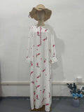 Plataz Eastern Muslims 2024 Spring Gentle Wind Small Fresh Flowers Design Long Dress