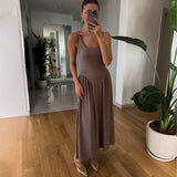 Plataz Summer New Women's Collar Sexy Sleeveless Wrinkled Temperament Dress Dress Dress Woman HZ0628