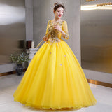 Plataz Yarn 2025 New Student Vocal Host Performance Solo Art Exam Costumes Peng Peng Peng Skirt Long Evening Dress Woman