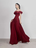 Plataz Dress 2025 Summer Vietnam Design Feeling Sesame Flowers Shoulder Thin Knitted Dress Dress