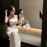 Plataz Holiday Style Sexy Perspective Mesh Yarn Flowers With Breasts Women Design Sense Of Body Quality Dress