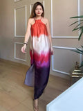 Plataz Fashion Sleeveless Sleeveless Open-Fork Dress In Summer
