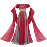 Plataz Changsheng Le Dunhuang Flying Sky Hanfu Female Exotic Style Han Elements Tianzhu Princess Set 8646