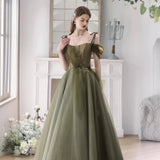 Plataz Dress Women 2025 New High-End Banquet Host Art Exam Engagement Slings Showing Thin Dress Fairy Bridesmaid Suit