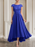 Plataz Scoop Floor-Length Lace Chiffon Mother of the Bride Dress With HZ1007
