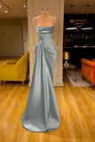 Plataz Sleeveless Spaghetti Strap Prom Dress Mermaid With Ruffles Prom Dresses SD1341 HZ0628