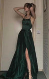 Plataz Green Long Prom Dresses Formal Graduation Party Dress Evening Dress SD1514 HZ0628