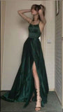Plataz Green Long Prom Dresses Formal Graduation Party Dress Evening Dress SD1514 HZ0628