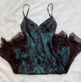 Plataz Mermaid Spaghetti Straps Floor Length Beads Evening Dress Prom Dresses SD1602 HZ0628