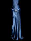 Plataz Mermaid Halter Neck Blue Satin Backless Prom Gown Fairy Prom Dresses SD2905 HZ0628