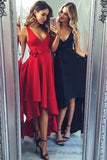 Plataz High Low Simple Homecoming Dresses, Party Dress, Short Prom HZ1007