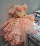 Plataz A-line Tulle Homecoming Dress Dance Dress HZ1007