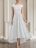 Plataz Scoop Floor-Length Lace Chiffon Mother of the Bride Dress With HZ1007