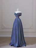 Plataz Off the Shoulder Long Prom Dresses Off Shoulder Long Formal Evening Dresses HZ1007