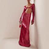 Plataz Panel Beaded Slit Prom HZ1007