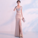 Plataz Evening Dress: Dignified & Elegant Slim Fit Fishtail for HZ1007