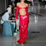 Plataz Panel Beaded Slit Prom HZ1007