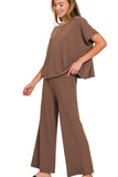 Plataz Cotton Slub Top & Pants Set DJPT