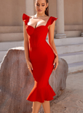 Plataz Dress Evening Dress Bandagedress Elegant Dress Sexy Tight Party Dress HZ1007