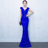 Plataz Evening Dress: Elegant Slim-Fit Fish Tail for Women, Perfect for Autumn/Winter Annual HZ1007