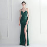 Plataz Dinner Ceremony Performance Evening Dress with Crisscross HZ1007