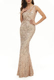 Plataz Elegant Solid Sequins Oblique Collar Evening Dress HZ1007