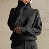 Plataz Turtleneck Long Sleeve Sweater DJPT