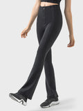 Plataz Zipper Detail High Waist Active Pants DJPT