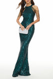 Plataz Formal Solid Patchwork Evening Dress HZ1007
