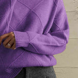 Plataz Turtleneck Long Sleeve Sweater DJPT