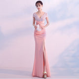 Plataz Evening Dress: Dignified & Elegant Slim Fit Fishtail for HZ1007