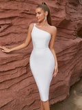 Plataz Dress Bandage Dress Evening Dress Sleeveless Sexy Tight HZ1007