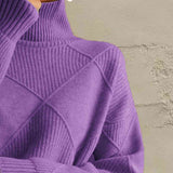 Plataz Turtleneck Long Sleeve Sweater DJPT