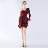 Plataz Order Ostrich Feather Annual Meeting Dinner Performance Short Evening HZ1007