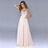 Plataz Women Evening Dress Chiffon Sequin Sling HZ1007
