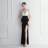 Plataz Velvet Sequined Annual Party Long Evening Dress ¨C Social HZ1007