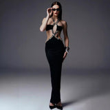 Plataz Gothic Strapless Bodycon Beaded Prom HZ1007