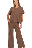 Plataz Cotton Slub Top & Pants Set DJPT