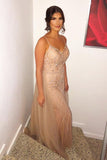 Plataz Sweetheart Beading Long Prom Dress With Tulle HZ1007